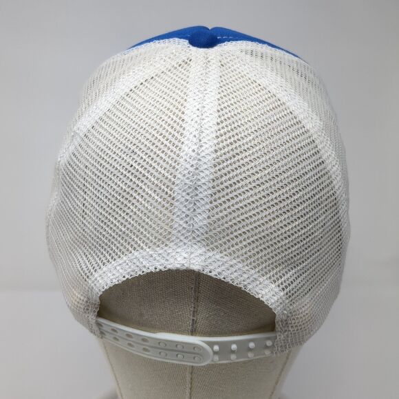 Crux Fermentation Project Snapback Trucker Hat Blue One Size Cobra - Picture 6 of 10